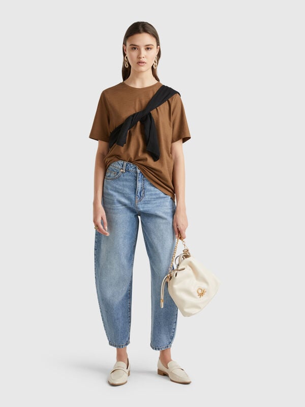 Jeans mit Ballon-Passform Damen