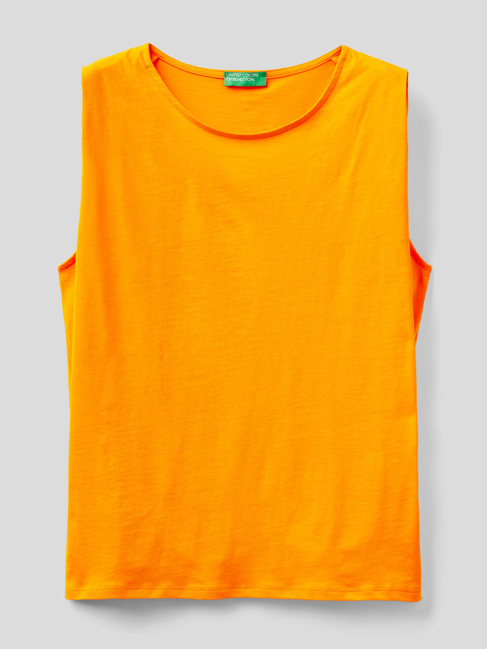 Ärmelloses T-Shirt aus Bio-Baumwolle image number 1