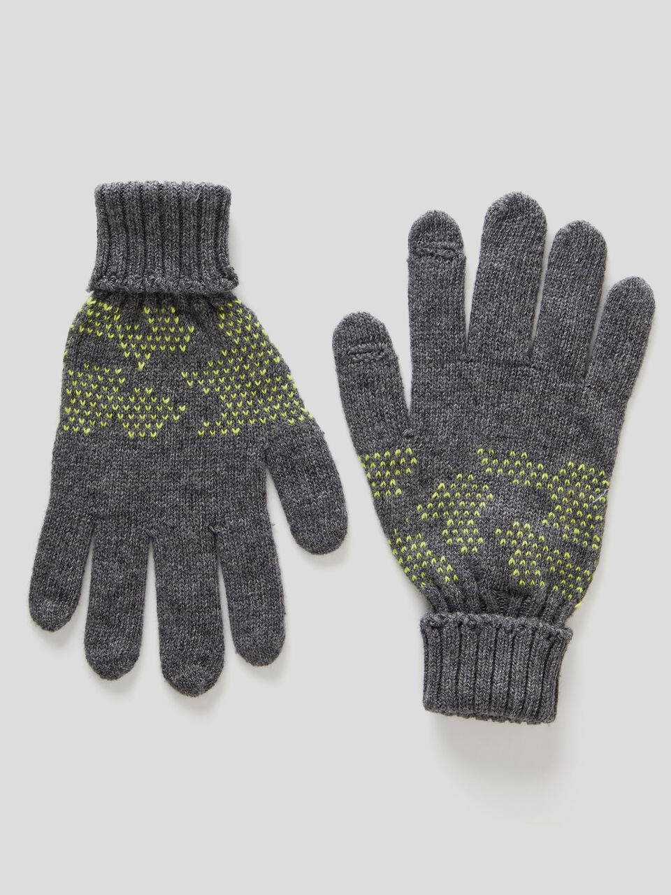 Handschuhe in einer Mischung aus Wolle und Baumwolle image number 1