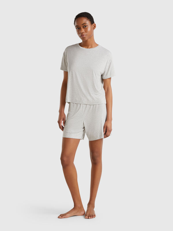 Shorts aus elastischem Modal® Damen