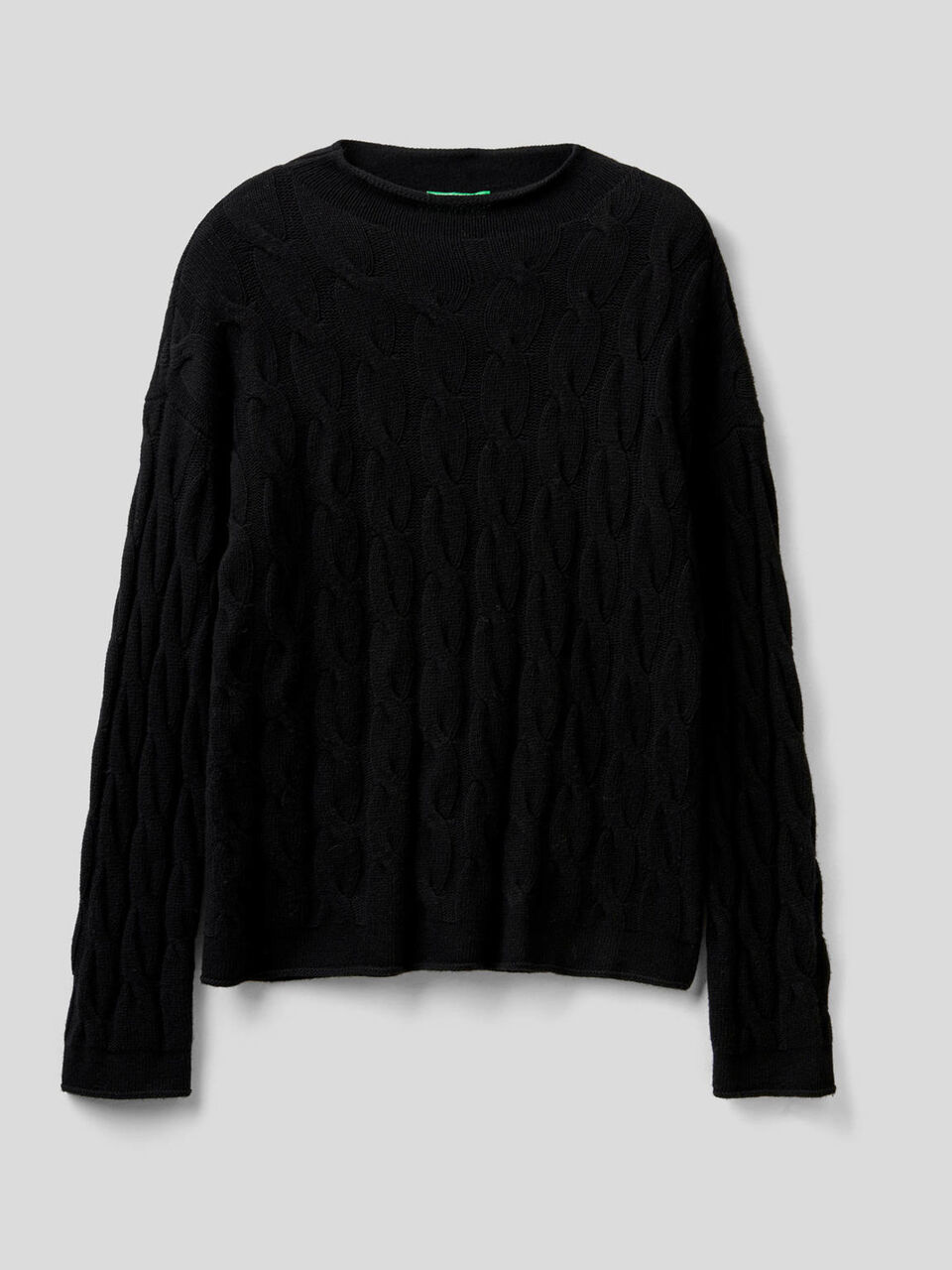 Pullover mit Flechtmuster image number 1