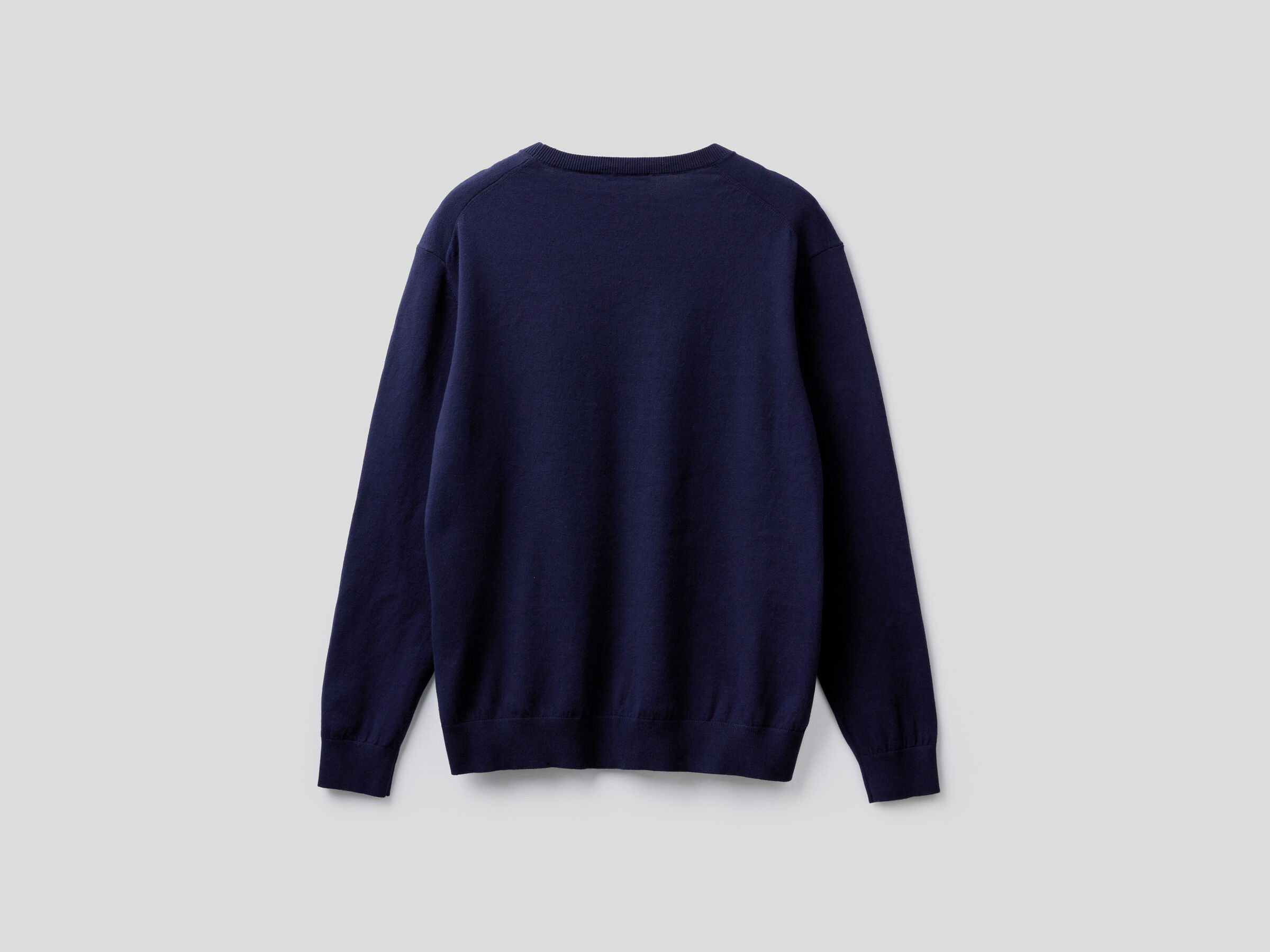 Pullover aus einer leichten Baumwollmischung mit Rundhals image number 5