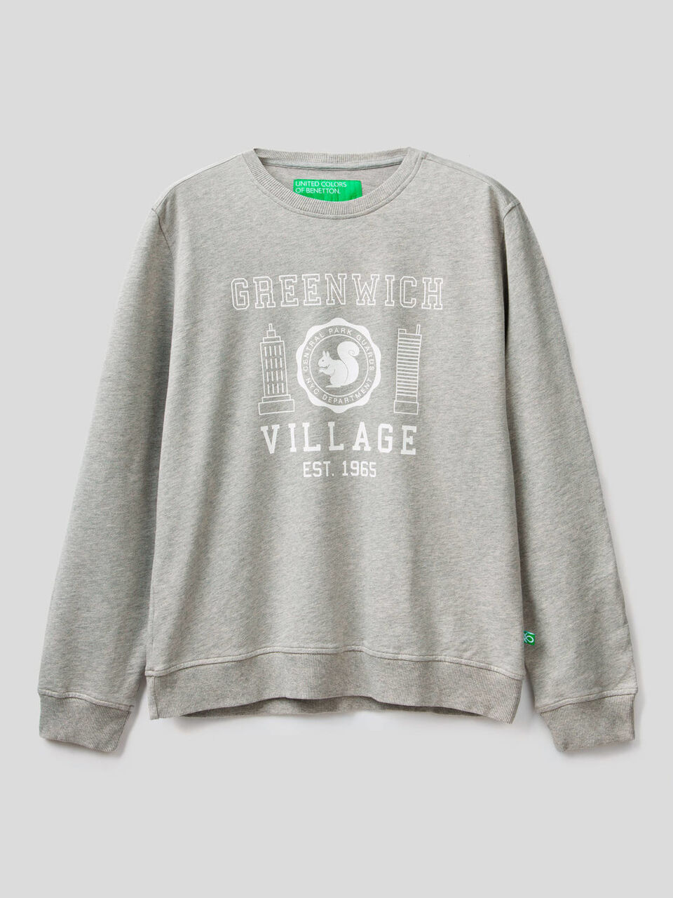 Sweatshirt aus 100% Bio-Baumwolle mit Print image number 1