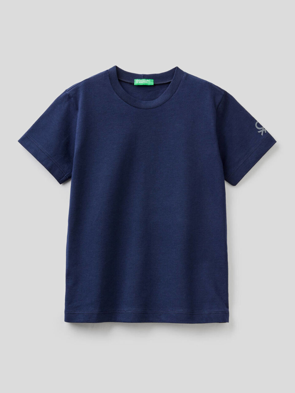 T-Shirt aus Bio-Baumwolle mit Logoprint image number 1
