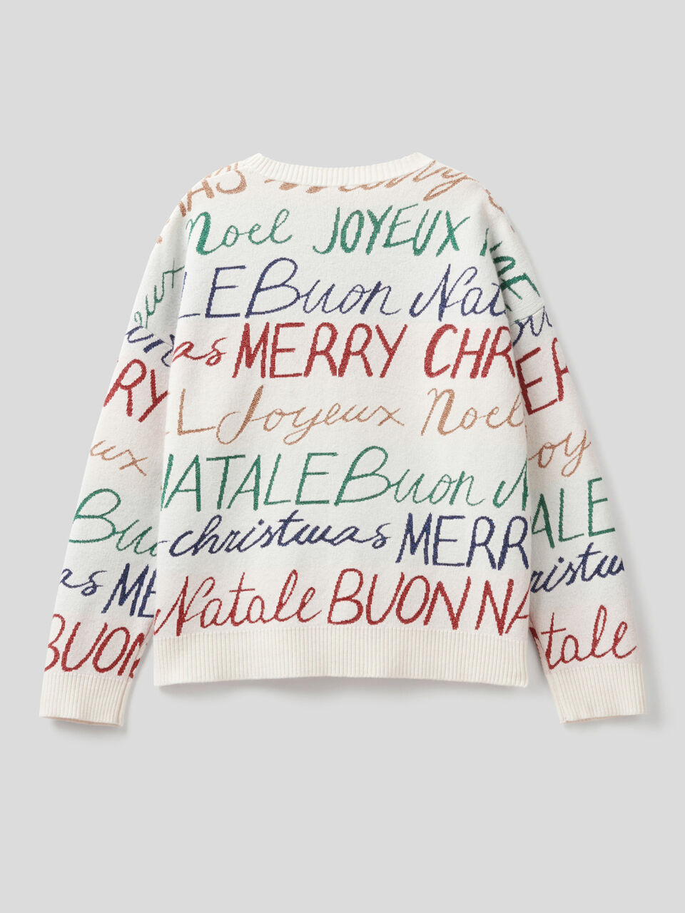 Weihnachtlicher Pullover im Boxy Fit image number 2