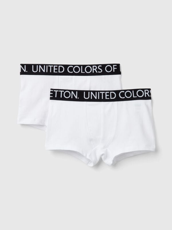 Zwei Boxershorts mit Logo-Gummizug Jungen