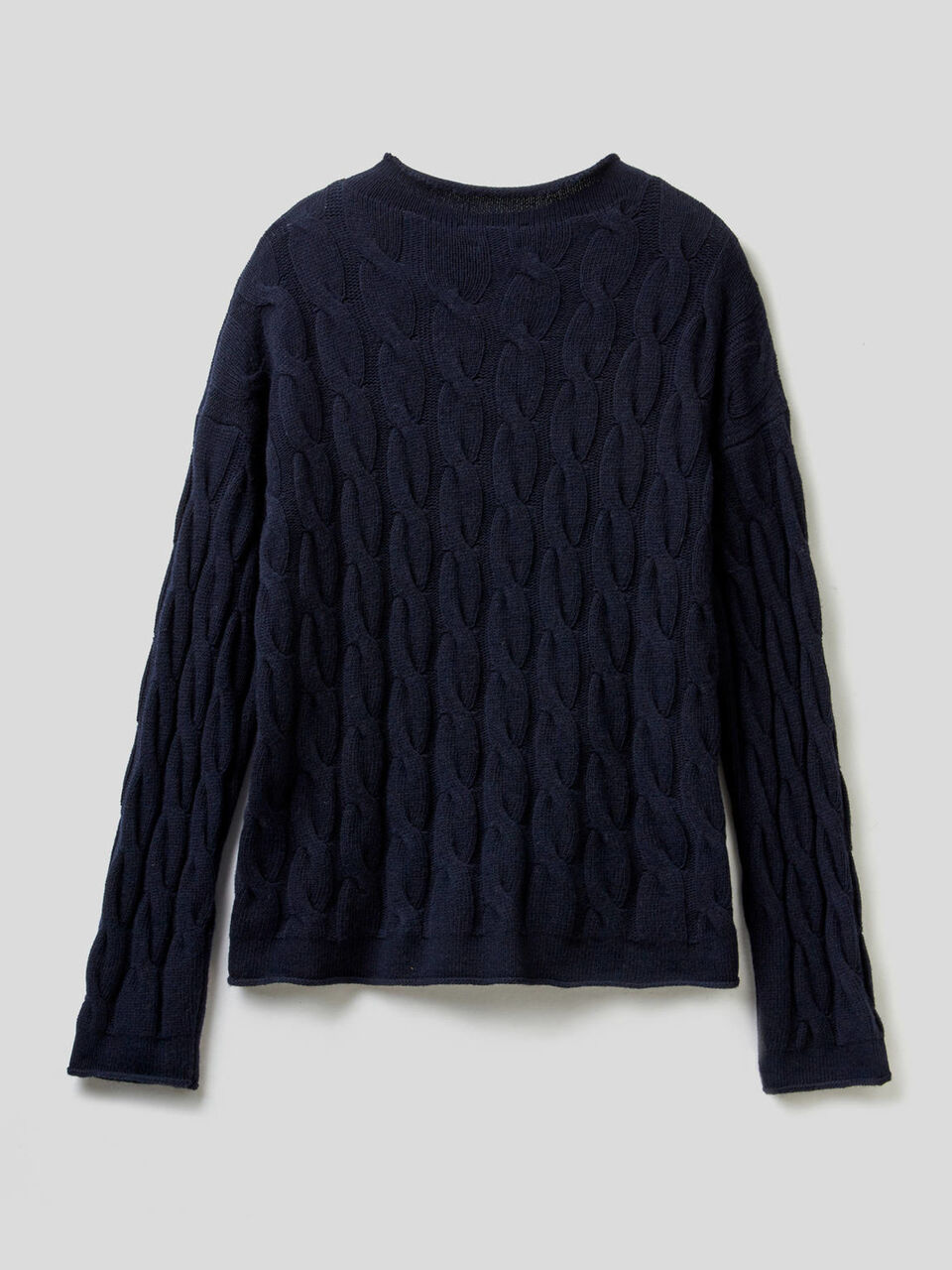 Pullover mit Flechtmuster image number 2