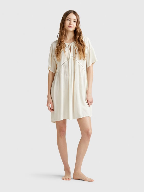 Lockeres kurzes Kleid Damen