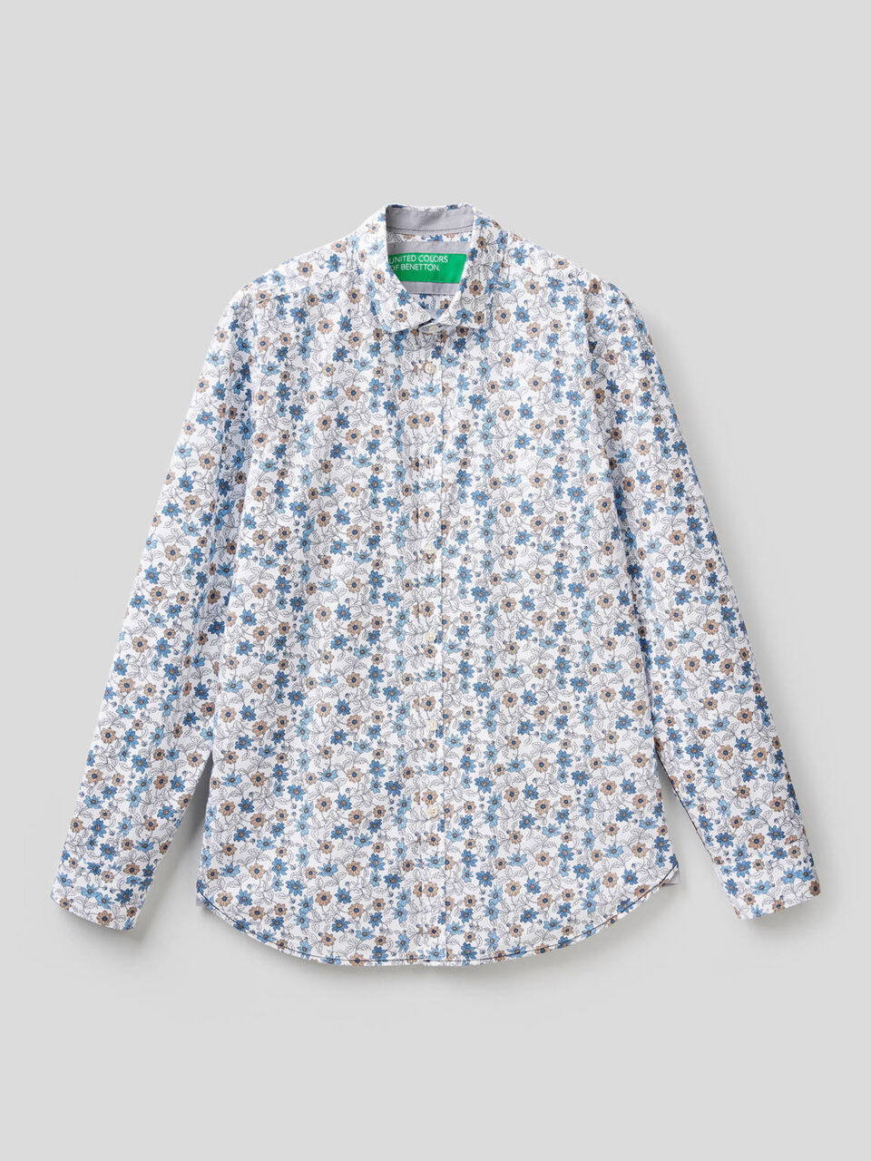 Slim-Fit-Hemd mit Print image number 1
