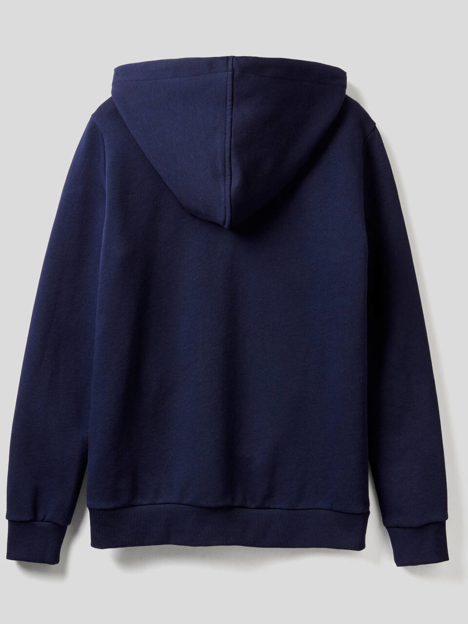 Sweatshirt aus 100% Baumwolle mit Reißverschluss und Kapuze image number 2