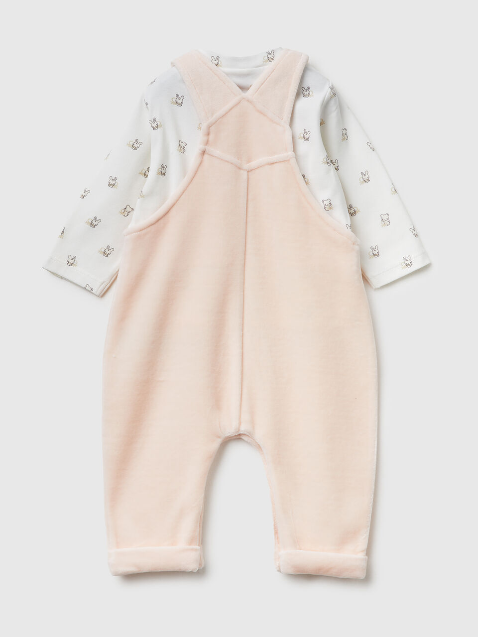 SWEATER DUNGAREE Newborn image number 2