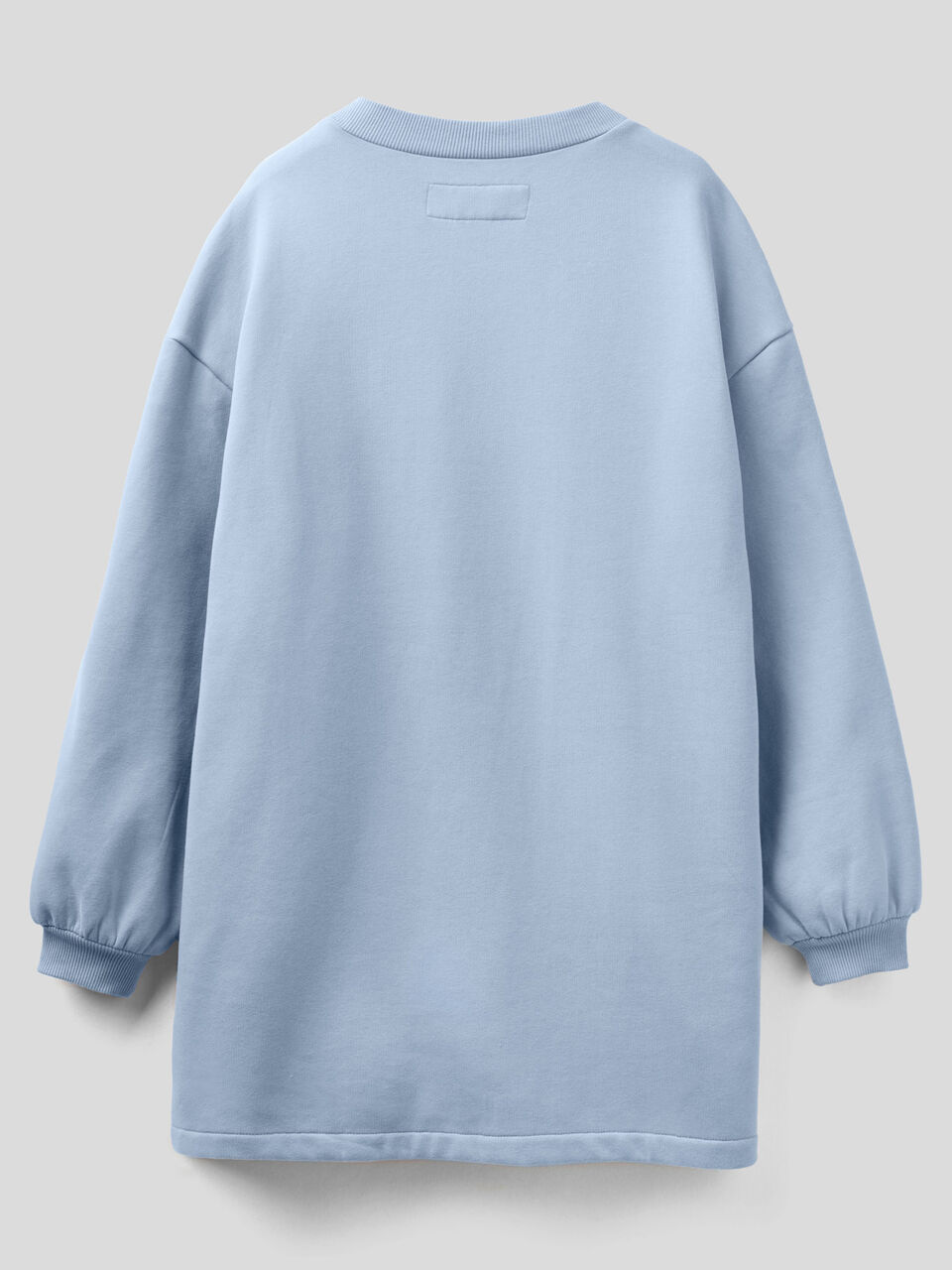 Langes Oversize-Sweatshirt aus einer Baumwollmischung image number 2