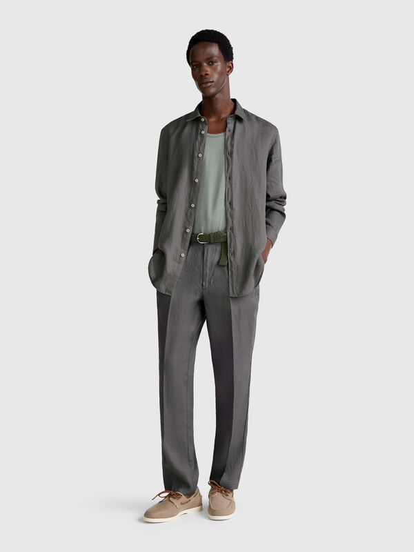 Chinos aus reinem Leinen Herren