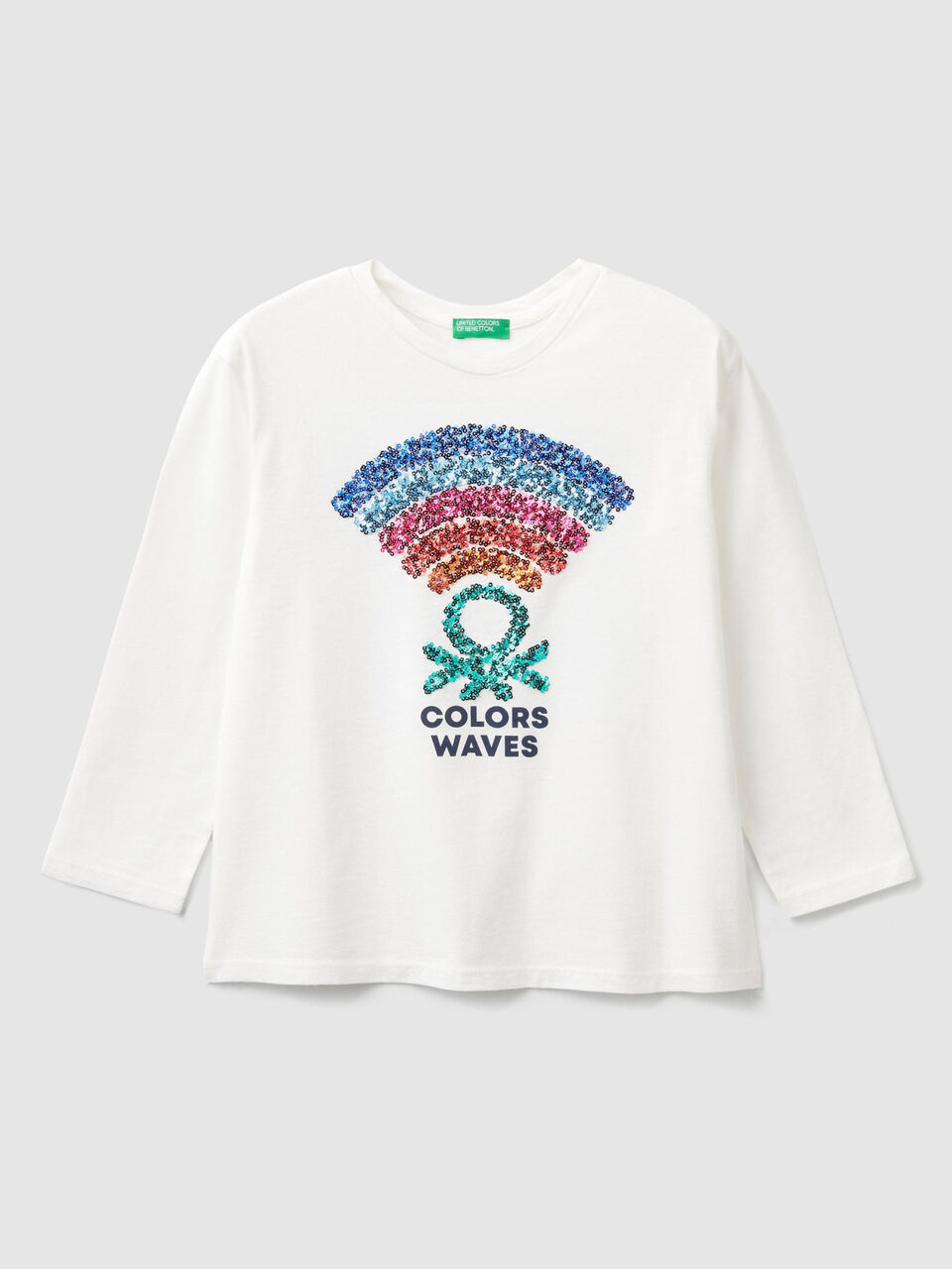 T-Shirt mit Pailletten image number 1