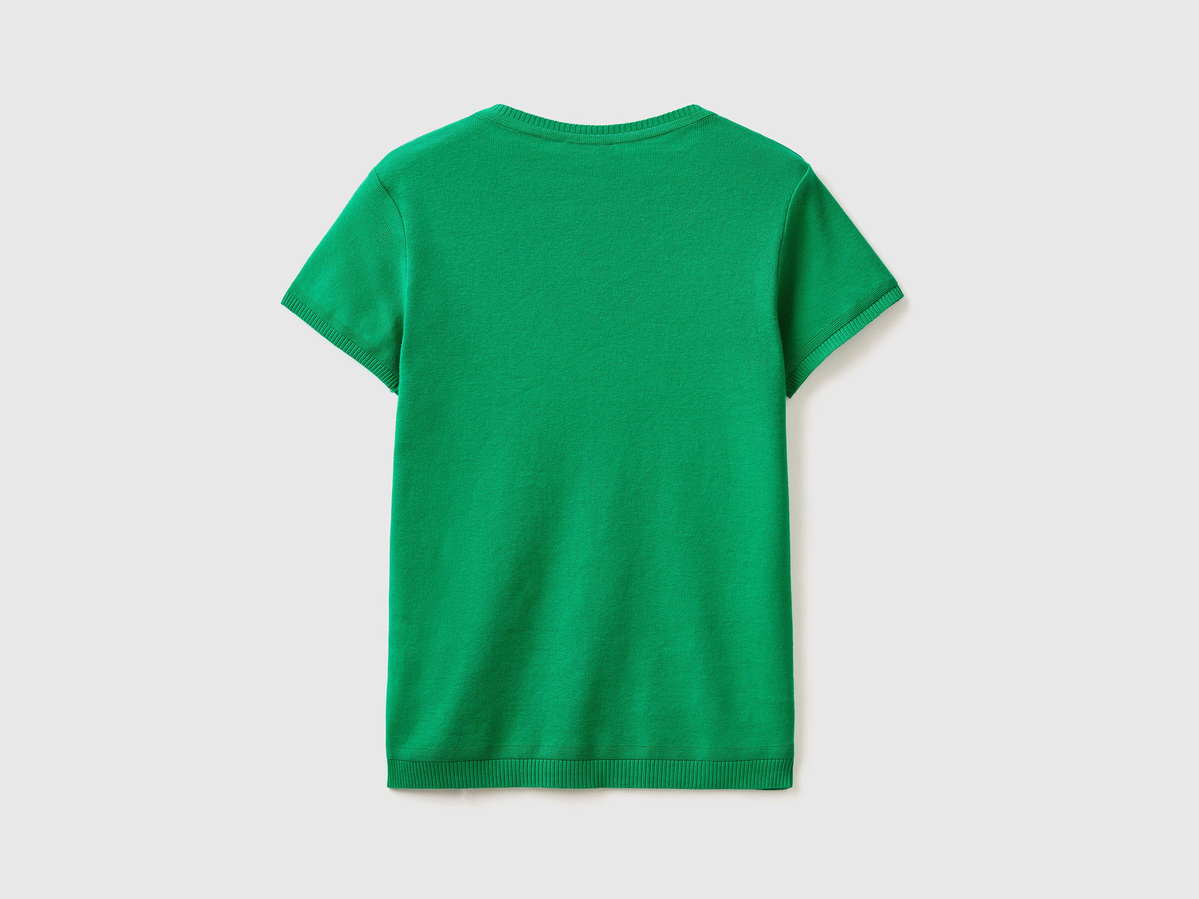 Kurzärmeliger Pulli aus 100% Baumwolle image number 5