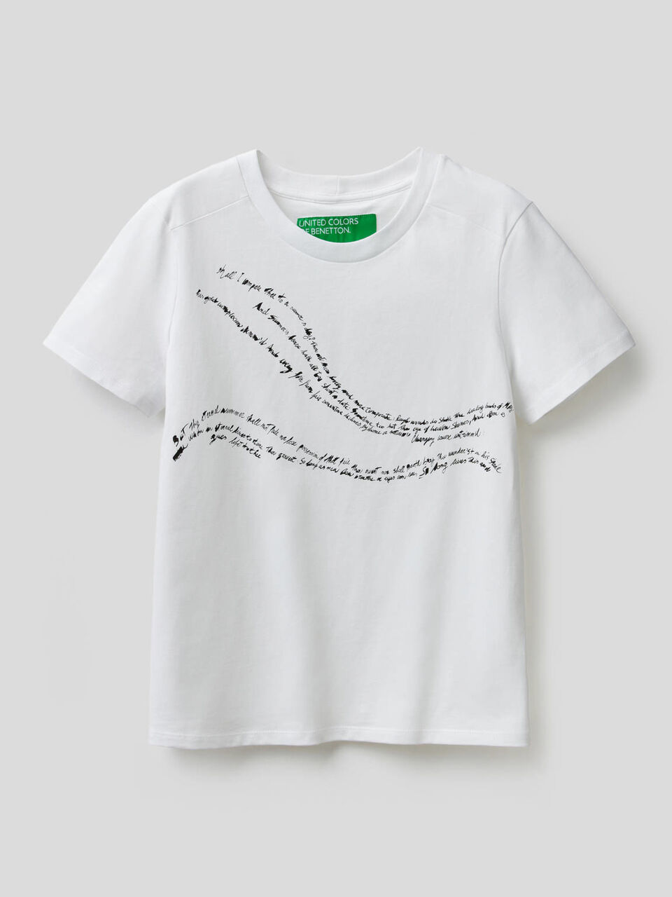 T-Shirt aus Bio-Baumwolle mit Print image number 1