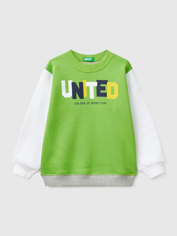 Sweater aus Baumwolle mit Aufdruck Jungen