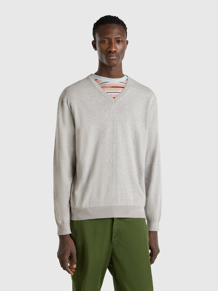V NECK SWEATER L/S V NECK SWEATER L/S Herren