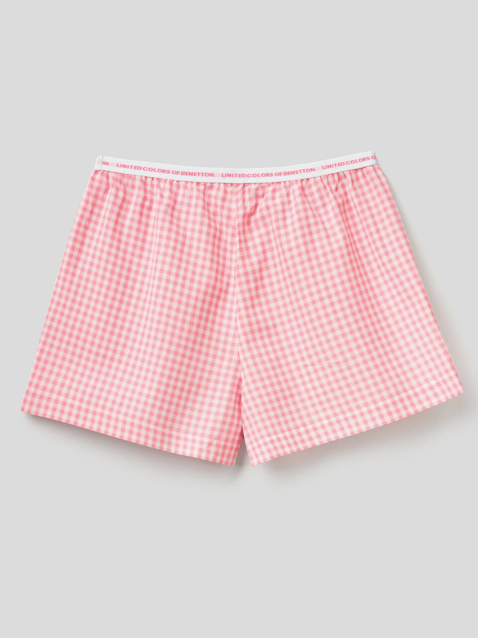 Shorts mit Vichy-Muster image number 2