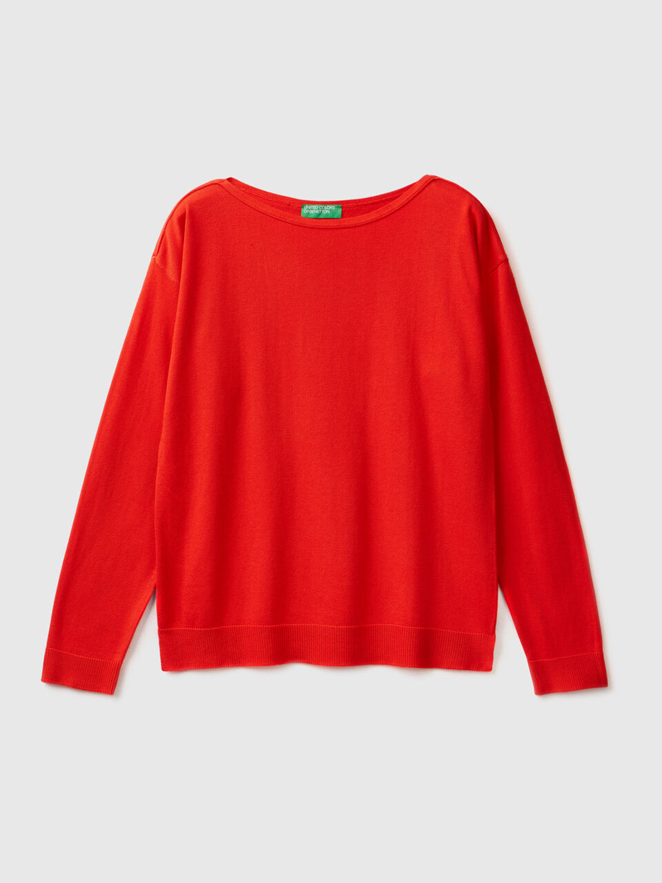 Pullover mit Carmenausschnitt image number 1