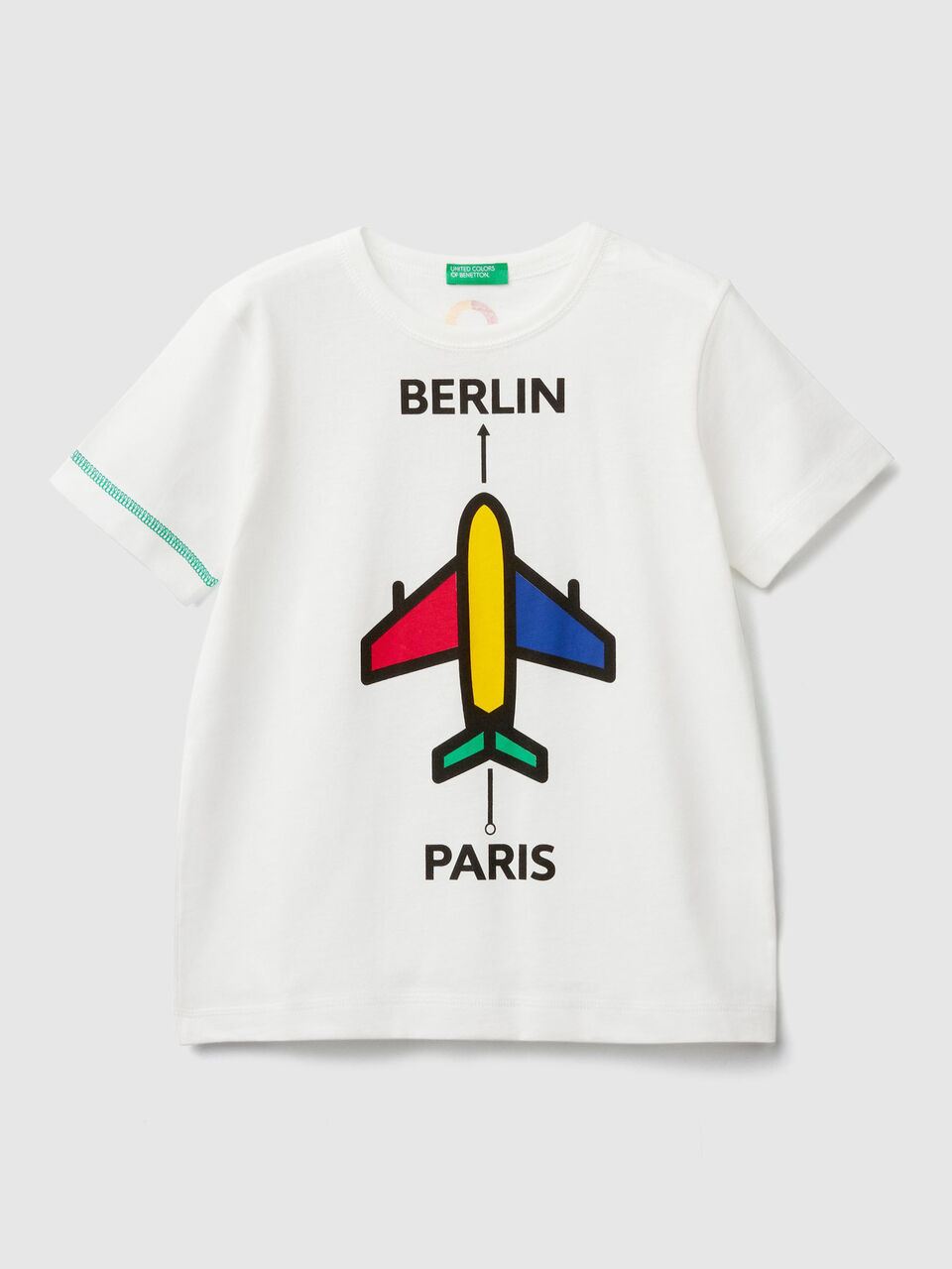 T-Shirt mit kurzen Ärmeln und Print image number 1