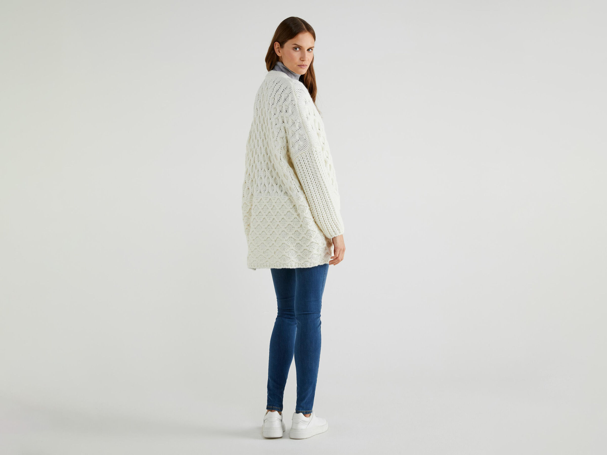 Mantel Aus Wolle Und Alpaka
