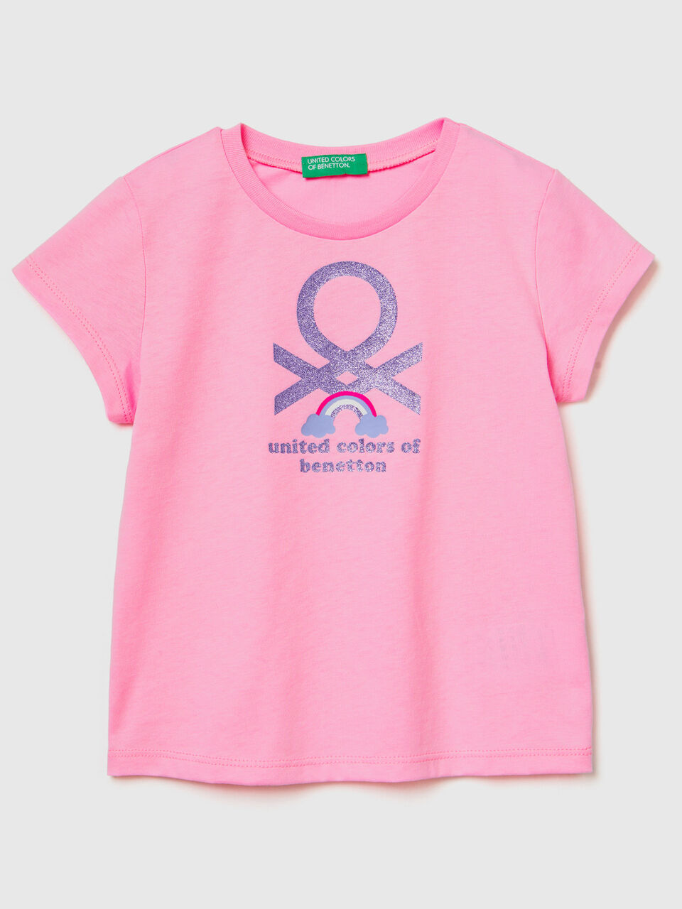 T-Shirt aus Bio-Baumwolle mit Print image number 1