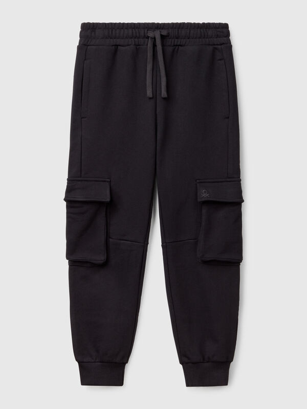 Sweatshirt-Cargohose Jungen