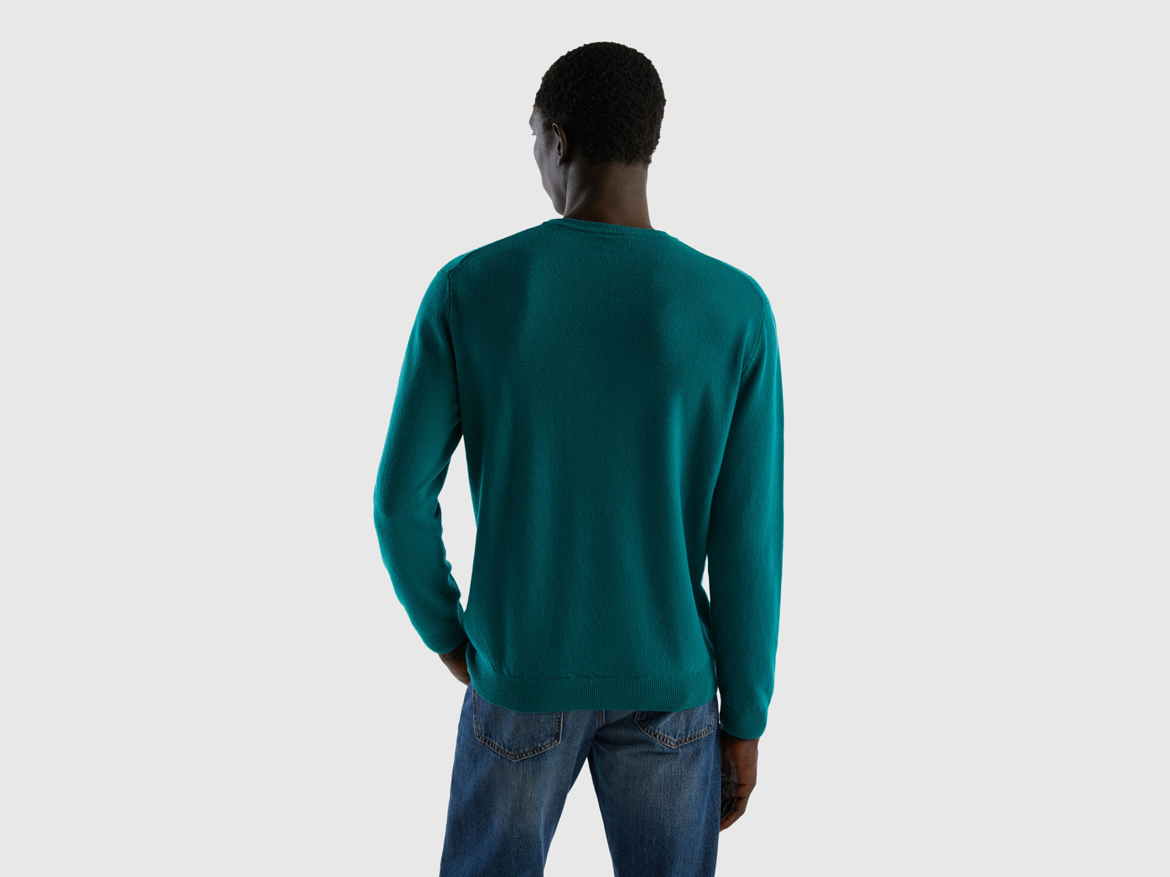 Pullover aus reiner Schurwolle mit Rundausschnitt image number 2