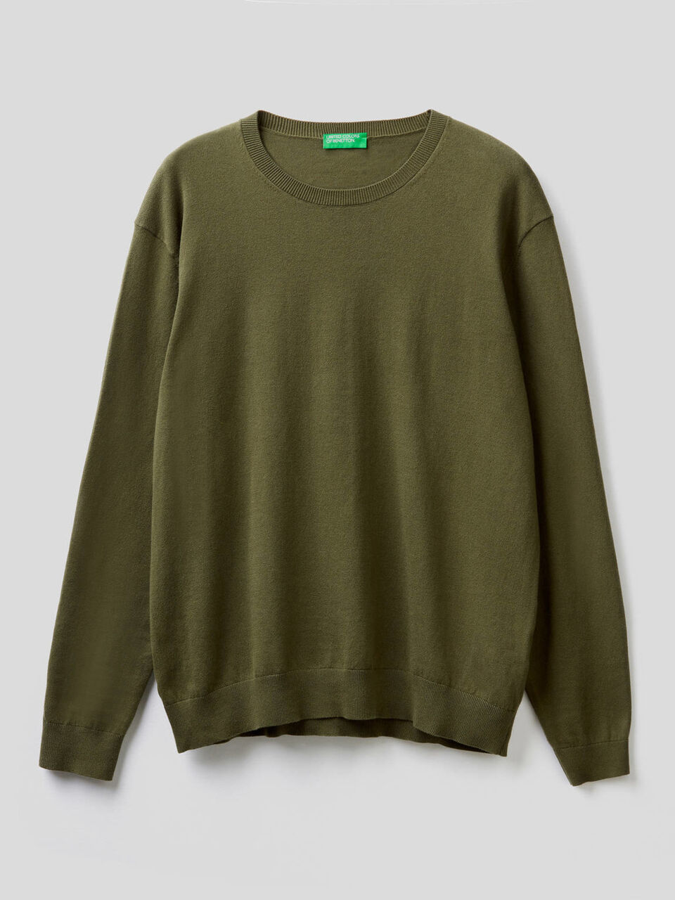 Pullover aus einer Baumwollmischung mit Rundausschnitt image number 1