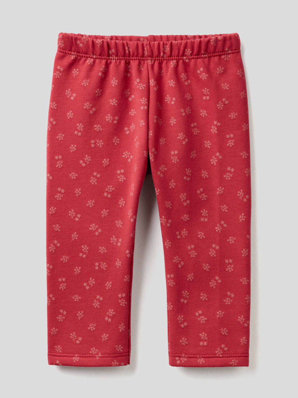 Leggings aus Sweatstoff mit Muster image number 1