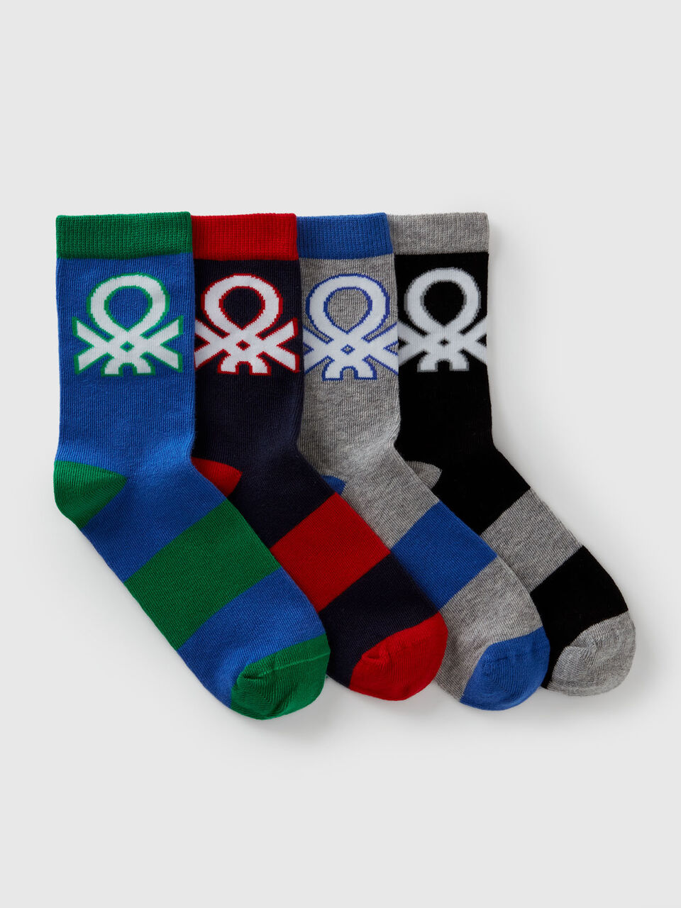 KNITTED SOCKS 4 PAIR Jungen image number 1