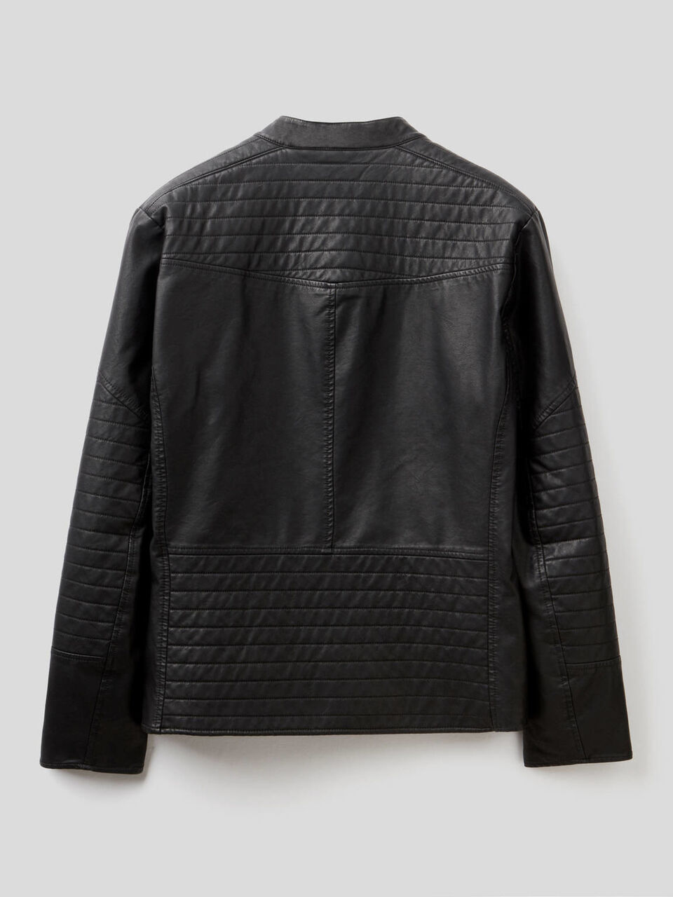 Bikerjacke im Slim Fit image number 2