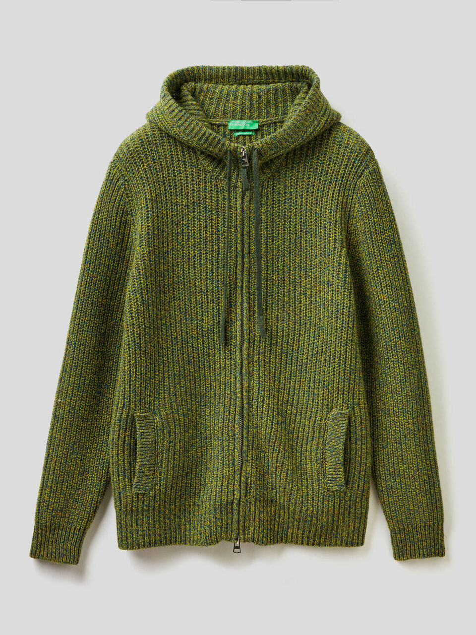 Pullover aus Shetlandwolle mit Kapuze image number 1