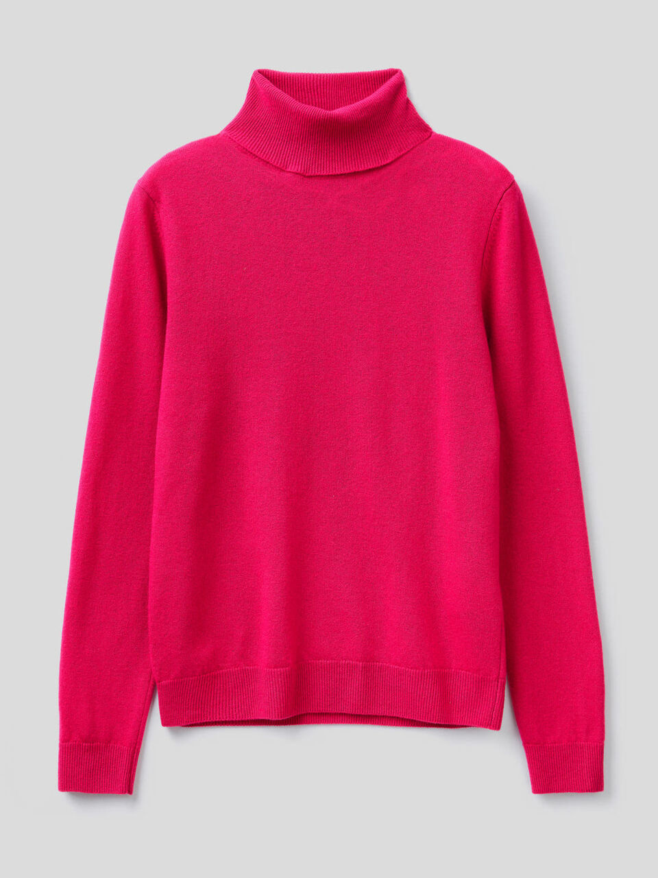 Rollkragenpullover aus reiner Schurwolle image number 1