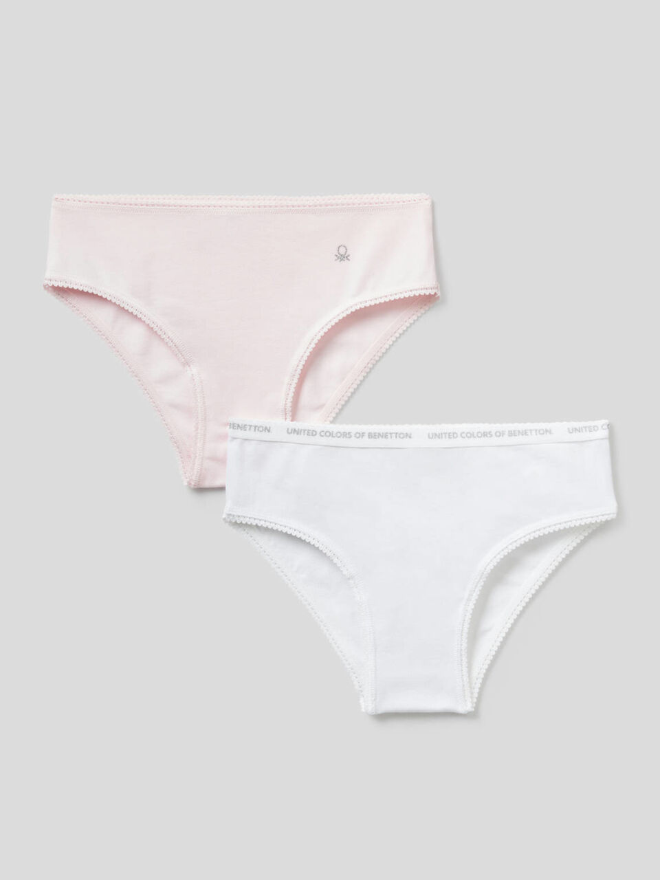 Zwei Slips aus stretchiger Baumwolle image number 1