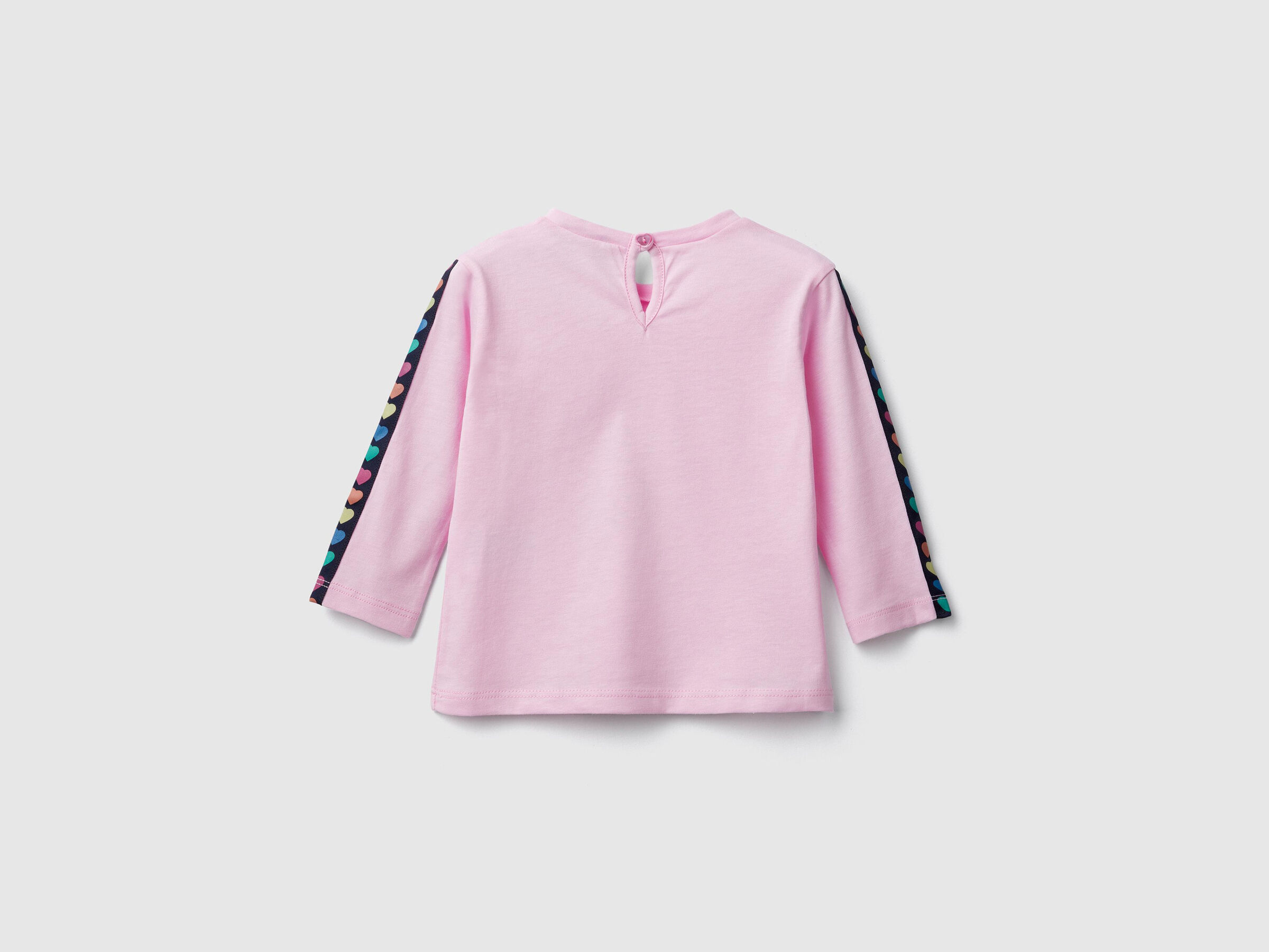 T-Shirt mit Bändern und Print image number null