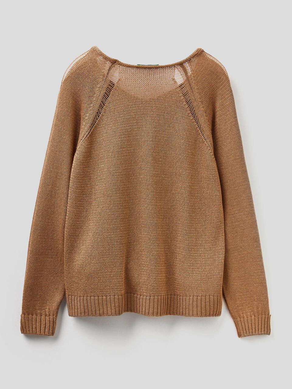 Pullover mit Detail in Form von großen Mustern image number 2