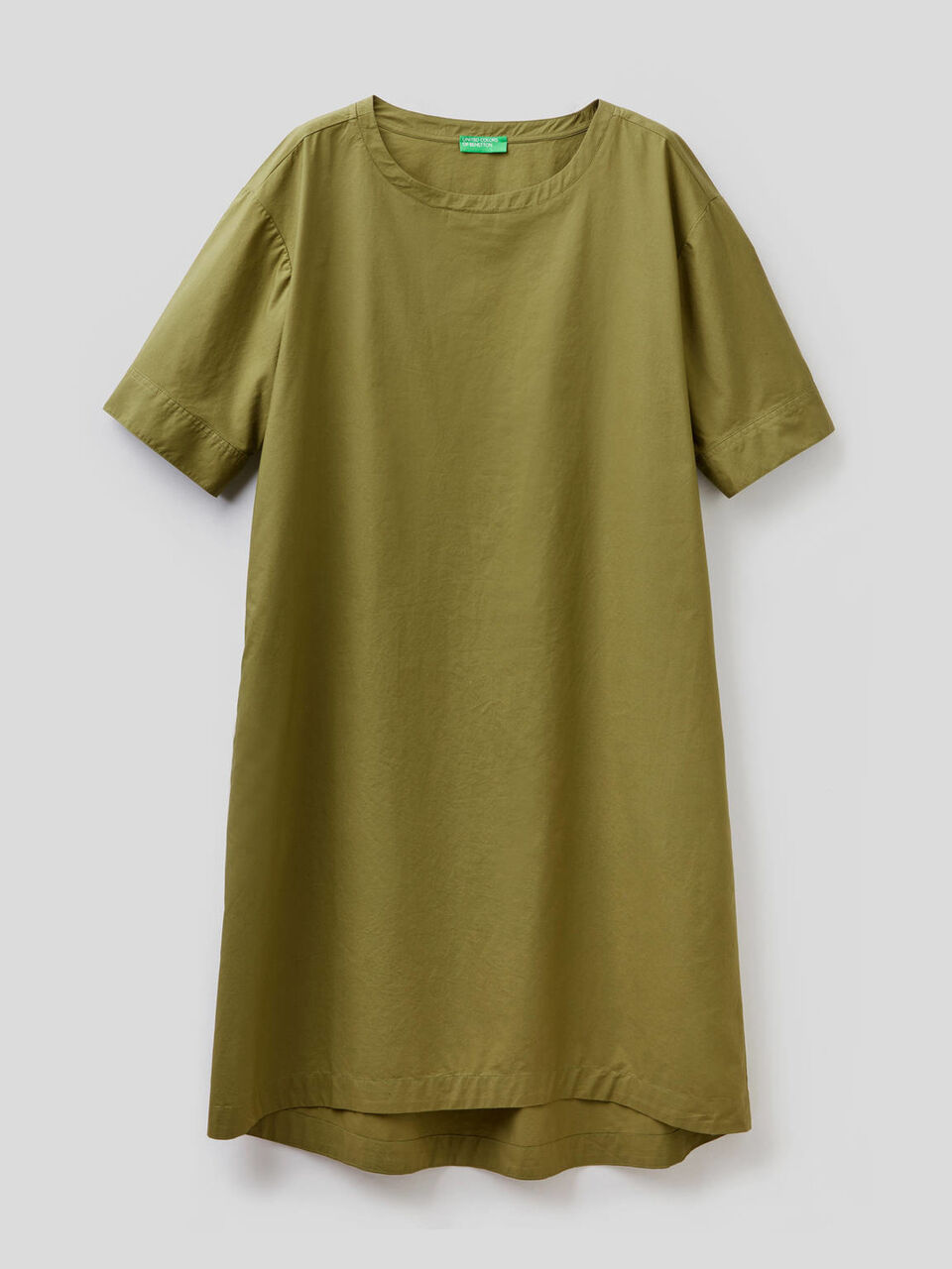 Weites Kleid aus 100% Baumwolle image number null