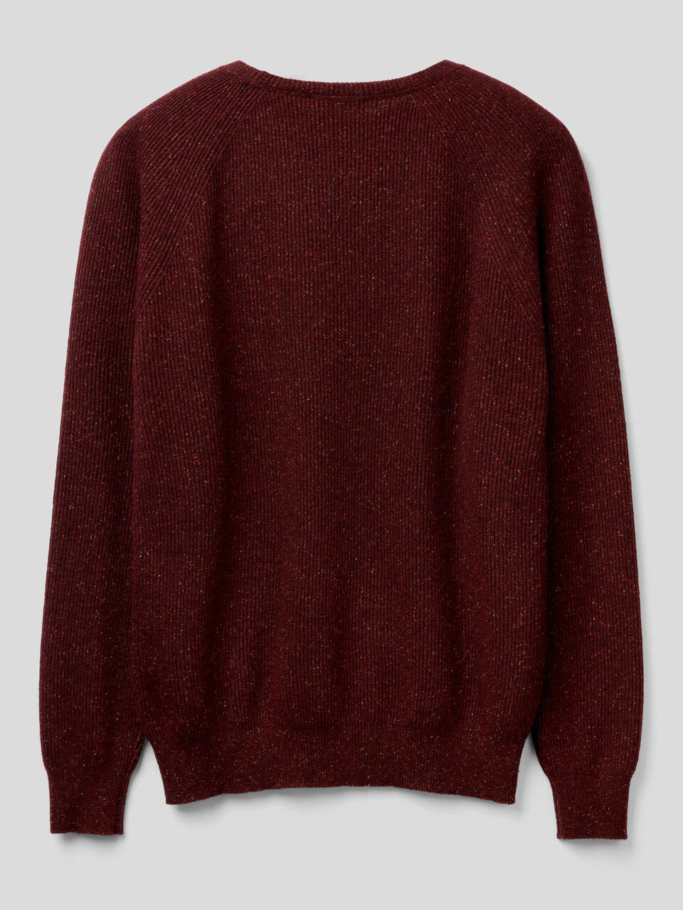 Gerippter Pullover in einer Mischung aus Wolle und Seide image number 2