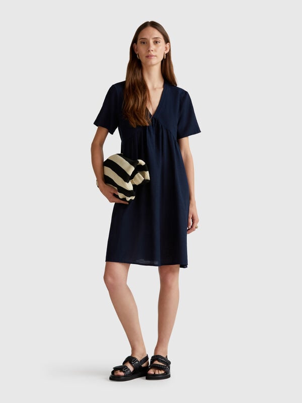 Lockeres kurzes Kleid Damen