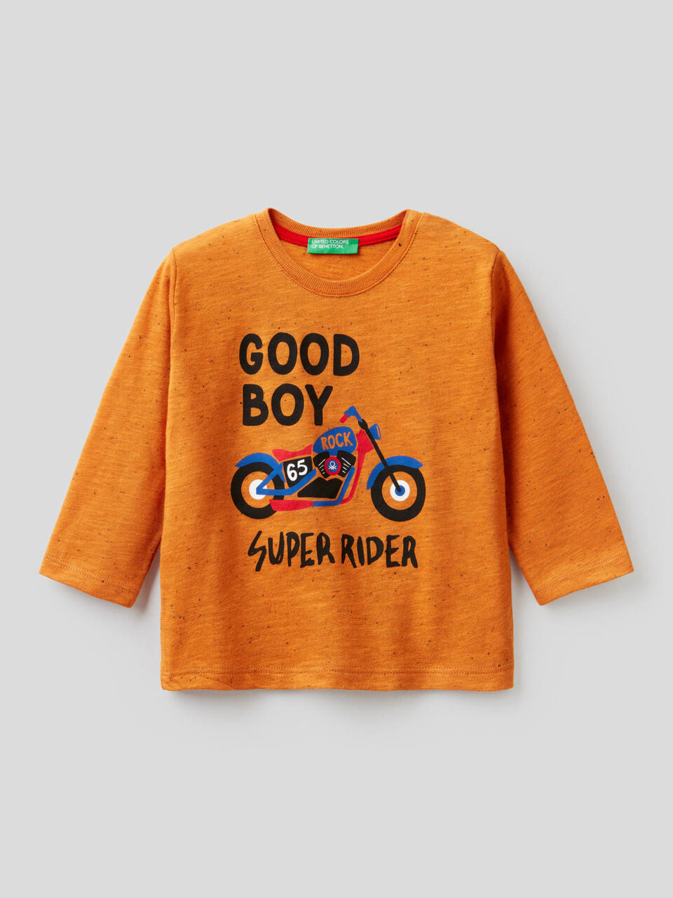 T-Shirt aus einer Baumwollmischung mit Print image number 1