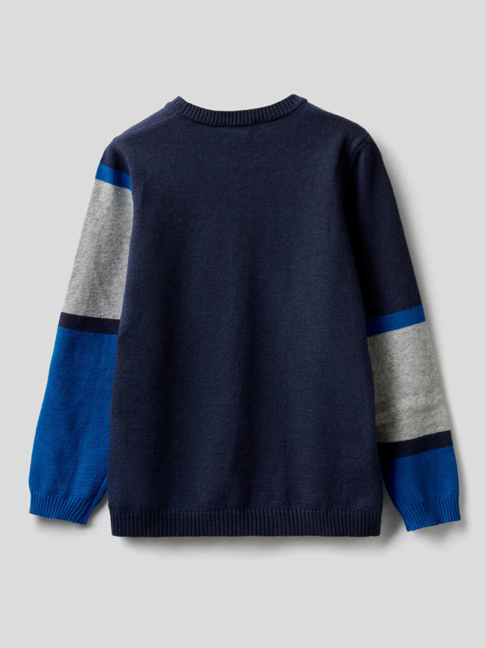 Pullover mit Intarsienarbeit in Form des Logos image number 2