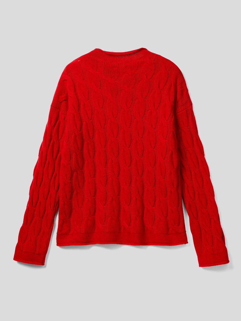 Pullover mit Flechtmuster image number 2