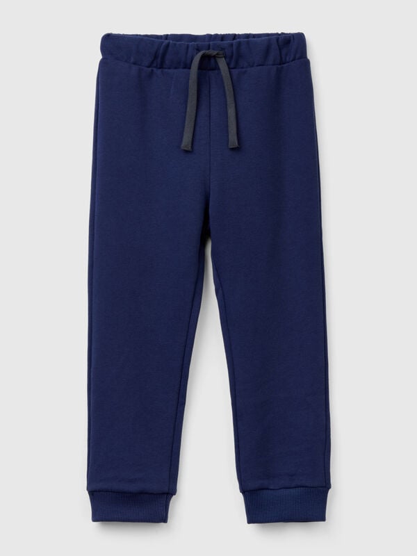 Baumwollhose mit Logo Jungen