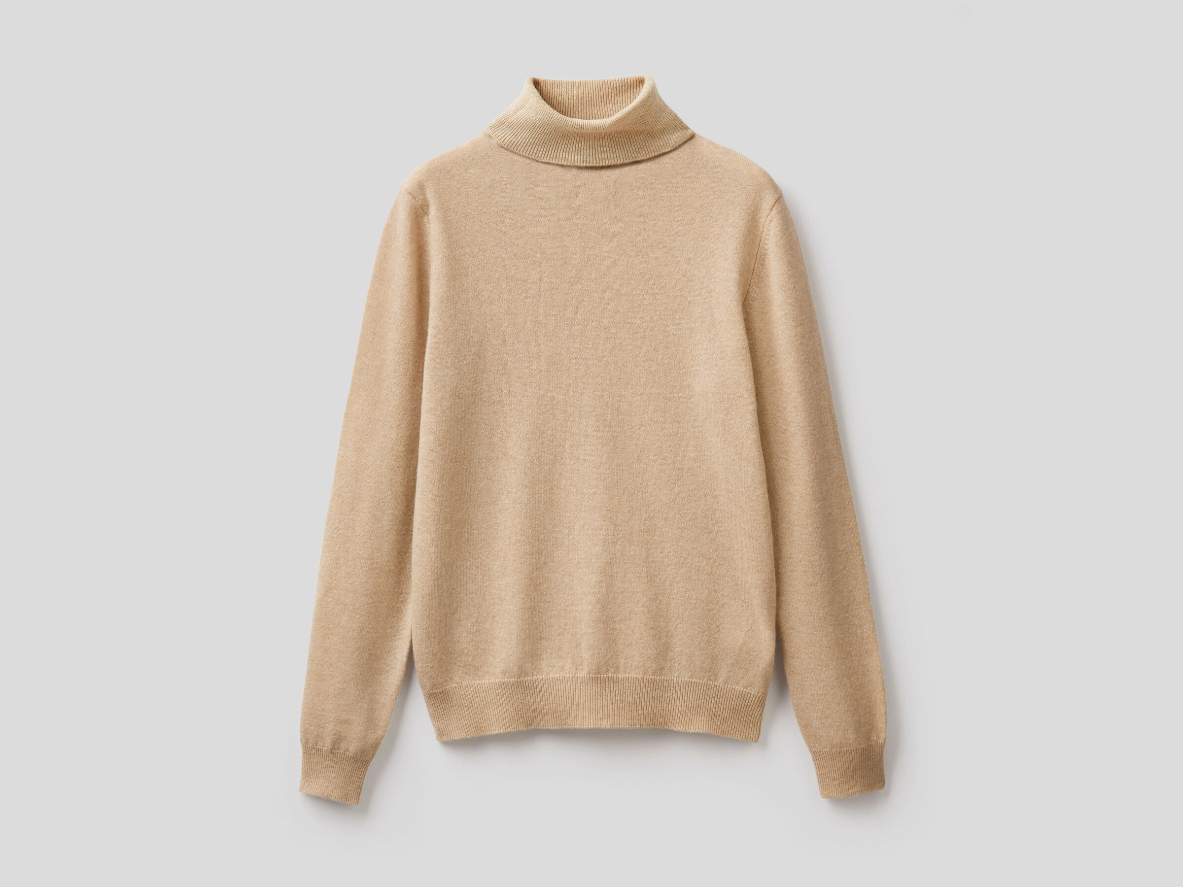 Rollkragenpullover aus reiner Schurwolle image number 5