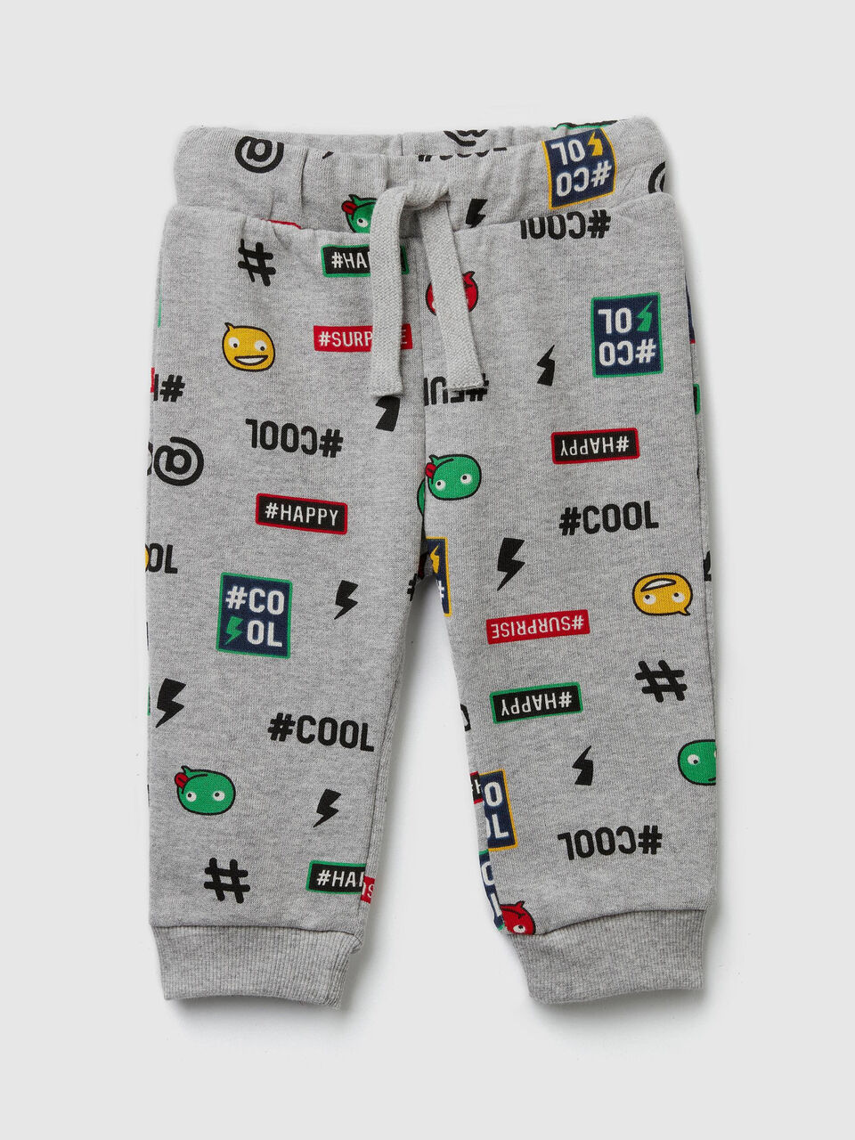 Hose aus Sweatstoff mit Print image number 1