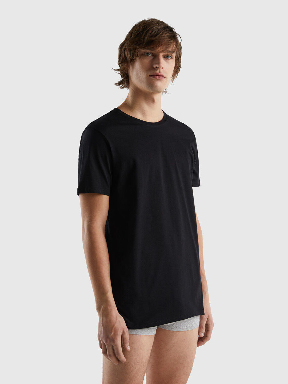 T-Shirt aus langfaseriger Baumwolle
