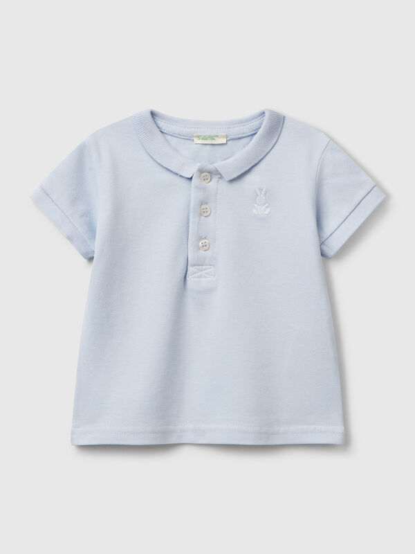 Kurzarm-Poloshirt Newborn
