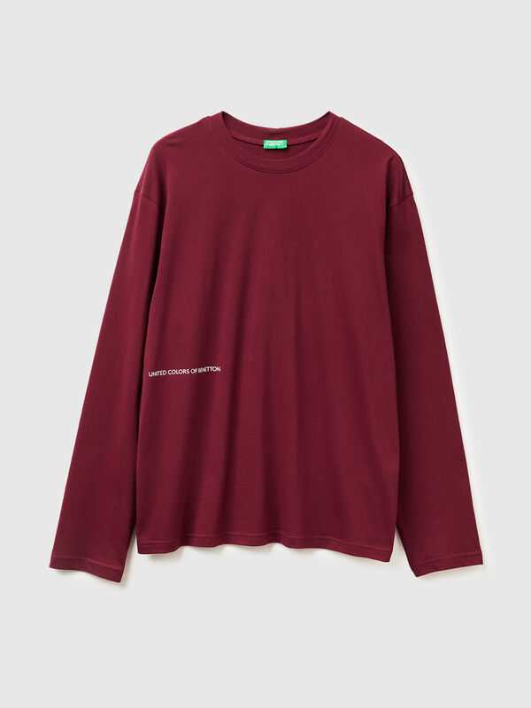 T-Shirt mit Logo-Print Herren